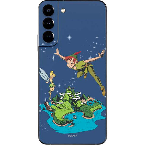 Disney Peter Pan and Tinker Bell in Neverland Galaxy S22 Plus Skin